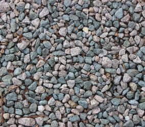 grey and blue pebbles